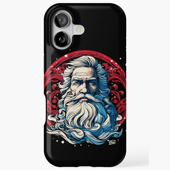 SantaClaus Christmas Classic Holiday Design for iPhone 17 11 12 13 14 15 16 Pro Max