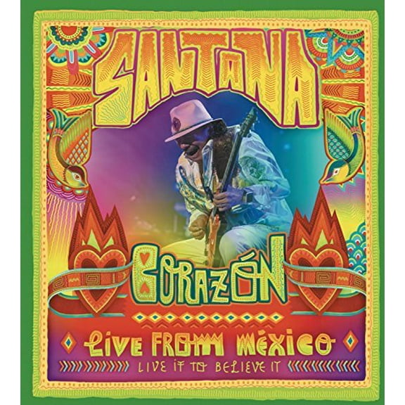 Santana: Corazn: Live From Mexico: Live It to Believe It (DVD + CD), RCA, Music & Performance