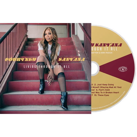 Santana,Courtney - Living Through It All - Music & Performance - CD