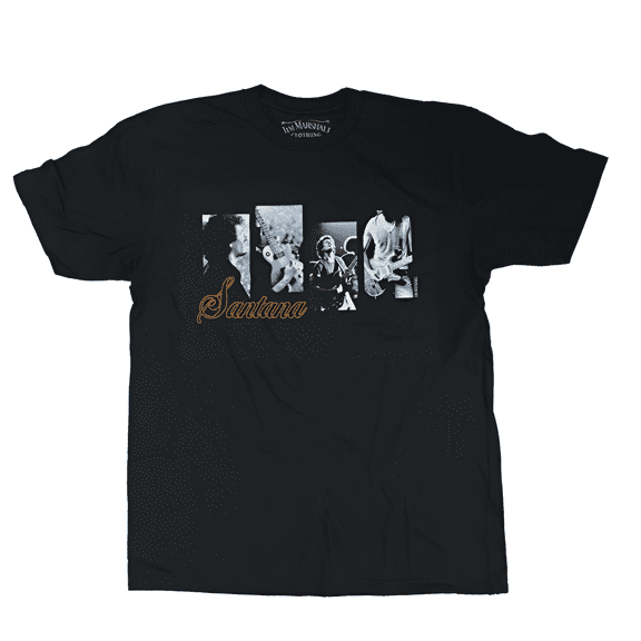Santana Men's Re-evolution T-Shirt Black Small | Officially Licensed Merchandise