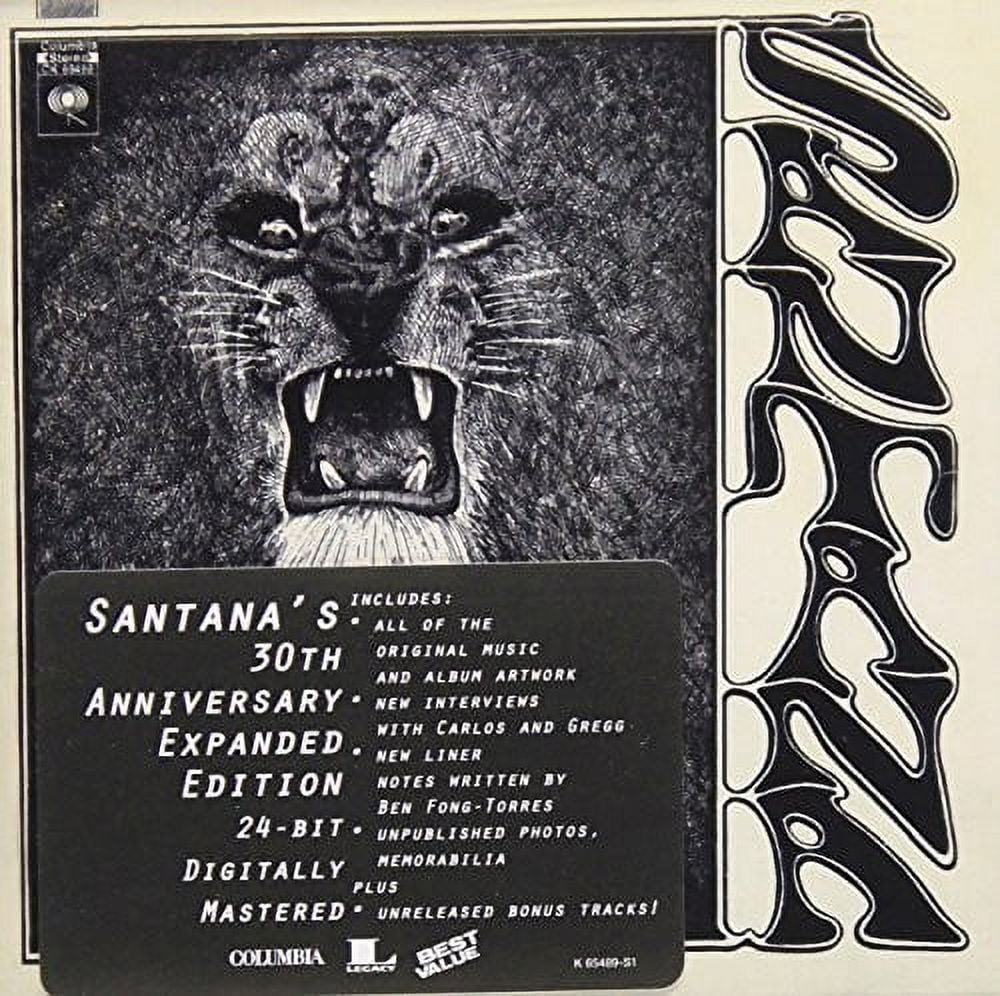 SONY/BMG CUSTOM MARKETING GRP Santana - Santana - Music & Performance - CD