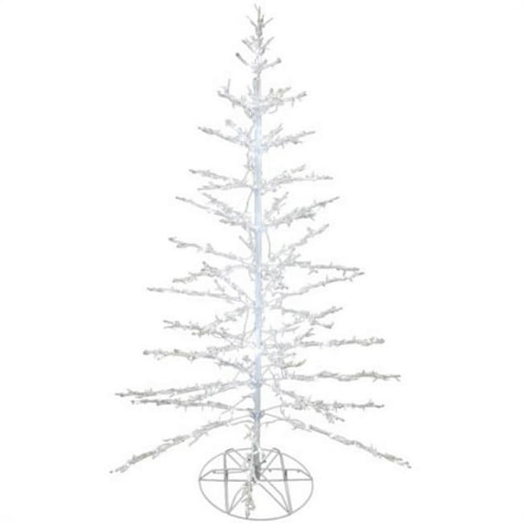 Santas Best 251521 72 in. 5 mm Illuminated Twinkling Bare Branch Wall Tree, Brown Tree