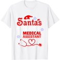 thumbnail image 1 of Santas Favorite Medical Assistant Christmas T-Shirt, 1 of 7