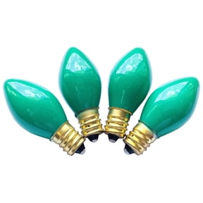 Santas Forest Replacement Bulb, Incandescent, Ceramic Green