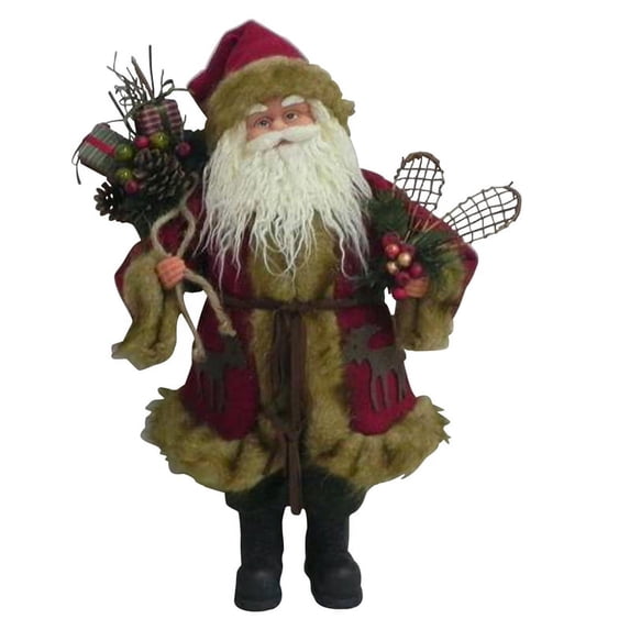 Santas Forest 49205 Old World Standing Santa, 18 in H