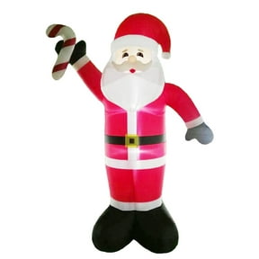 Santas Forest Christmas Santa, 19 ft H