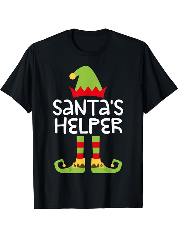 Santas Helper Christmas Elves T-Shirt