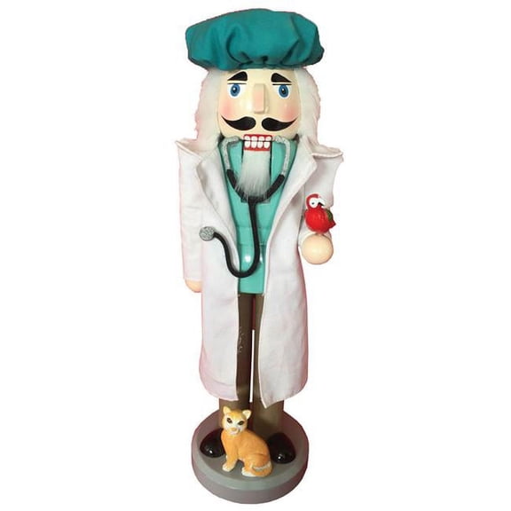Santas Workshop 70052 14 in. Vet Pride Nutcracker