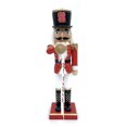 thumbnail image 1 of NC State Wolfpack 14" Bugler Nutcracker, 1 of 2