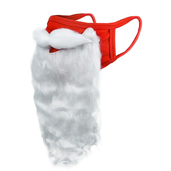 Santasafe Santa Claus Multi-color Cotton Christmas Costume Mask, for Adult