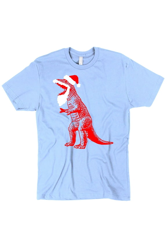Santasaurus Rex The Last Man on Earth Santa T-Rex Unisex T-Shirt