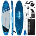 thumbnail image 1 of Santasup Blow Up Paddle Board Blue Inflatable Paddle Board for Adults, 10ft Sup Board with Accessories, Non-Slip Deck, Travel Backpack Wide Stance, 1 of 6