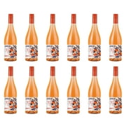 Santat Spritz | Sparkling Orange Bitter Apéritif Inspired by The Mediterranean | 0% ABV Non-Alcoholic Ready to Drink | 750ml | Imported from France (Pack of 12, 304.8, Fl Oz)