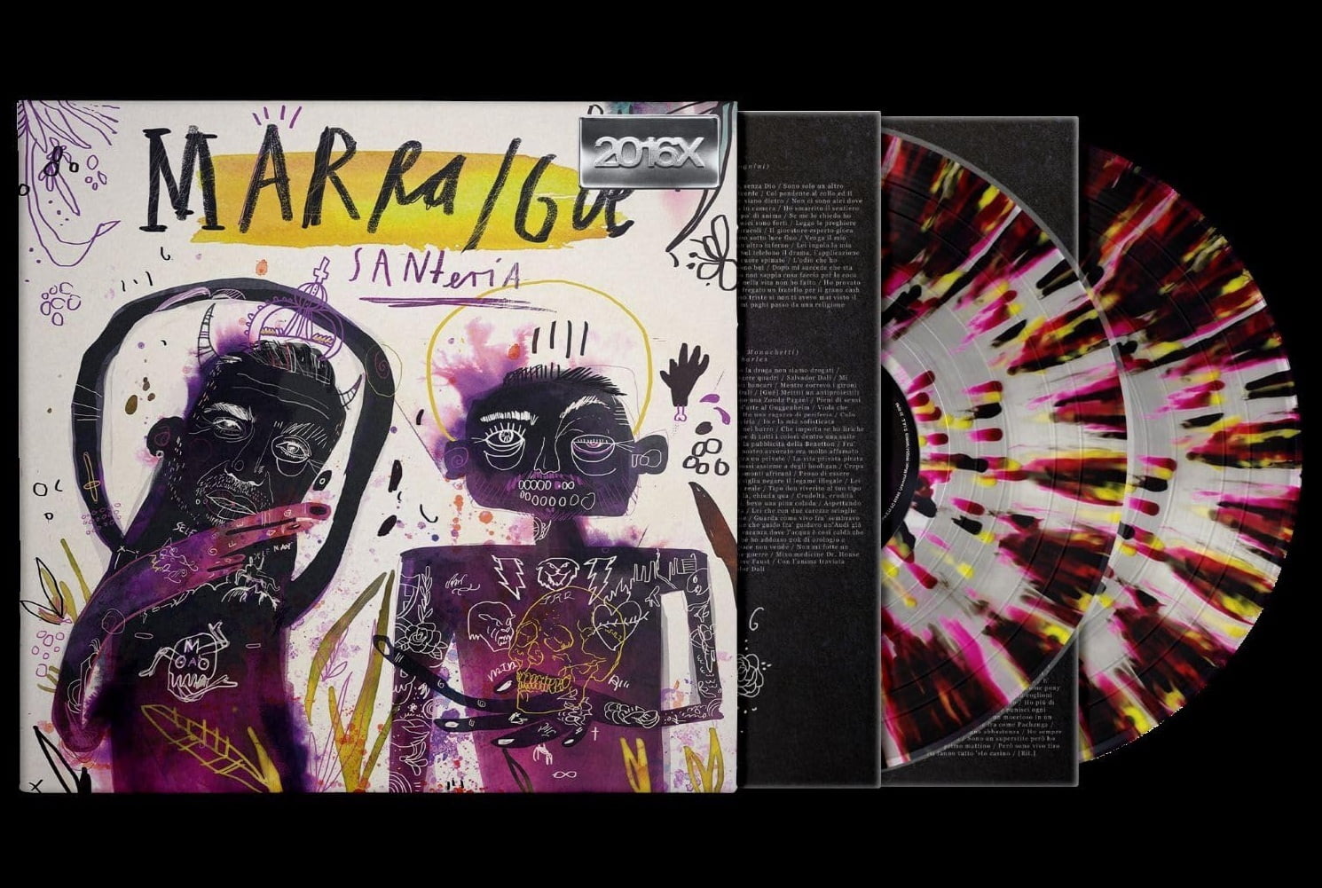 Marracash / Gue - Santeria - Crystal Splatter Colored Vinyl - Music & Performance