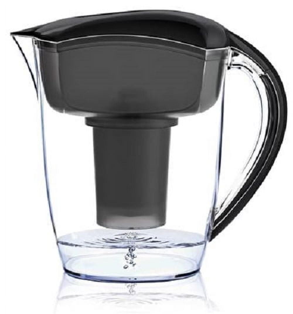 Santevia Water Systems Alkaline Water Pitcher Black