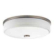 Kichler Lighting 10886NI Santiago 3 Light Fluorescent Flush Mount in Brushed Nic