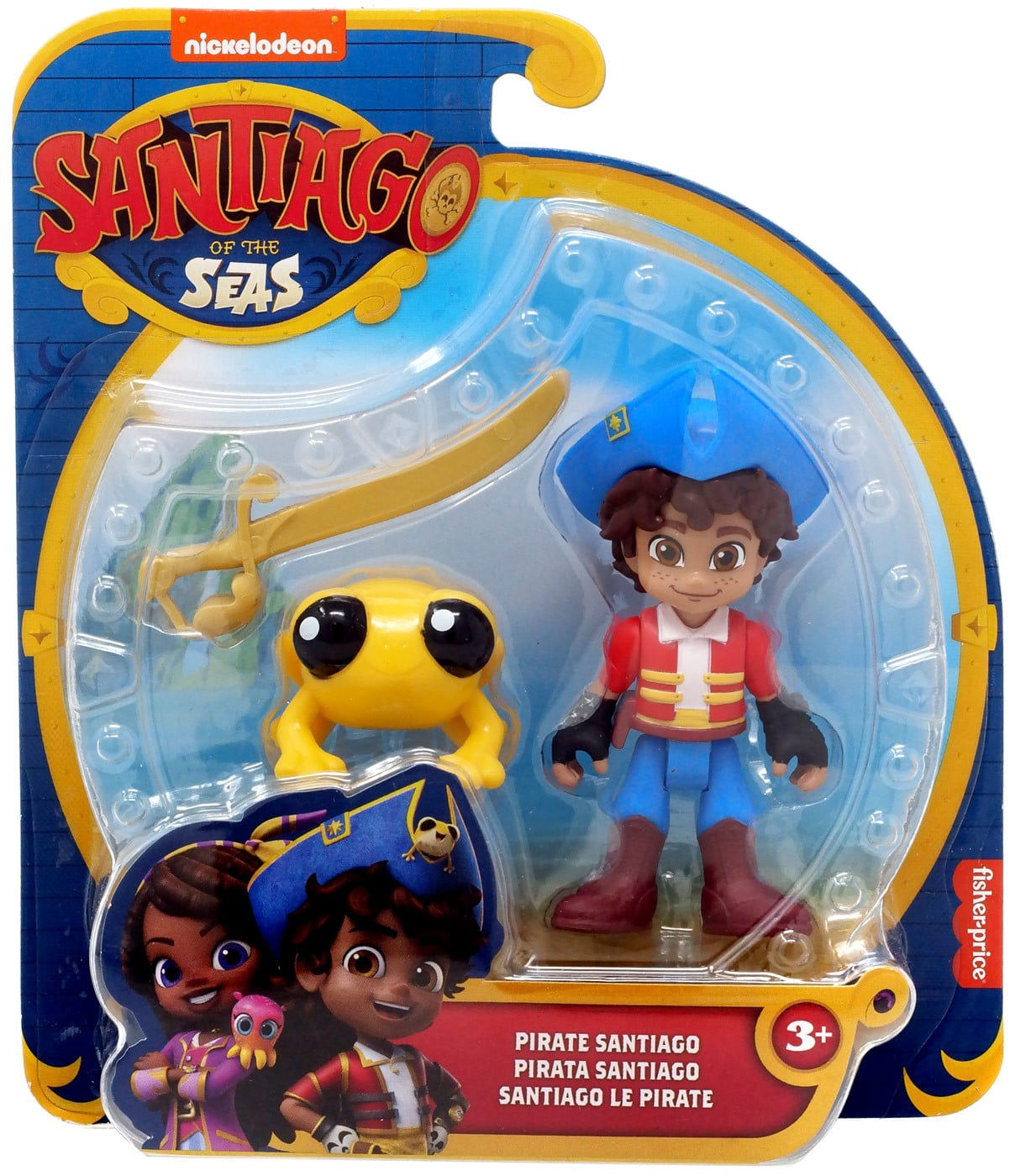 Fisher-Price Santiago of the Seas Action Toy Family Basic Figures