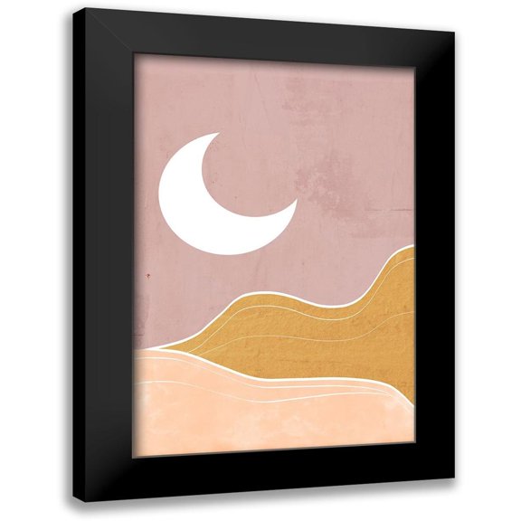 Santiago, Daniela 11x14 Black Modern Framed Museum Art Print Titled - Sedona Moon