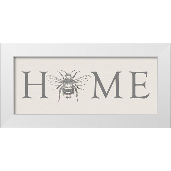 Santiago, Daniela 14x8 White Modern Wood Framed Museum Art Print Titled - Bee Home