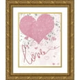 thumbnail image 1 of Santiago, Daniela 15x18 Gold Ornate Wood Framed with Double Matting Museum Art Print Titled - Sparkling Love, 1 of 4