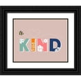thumbnail image 1 of Santiago, Daniela 32x26 Black Ornate Wood Framed with Double Matting Museum Art Print Titled - Bee Kind, 1 of 4