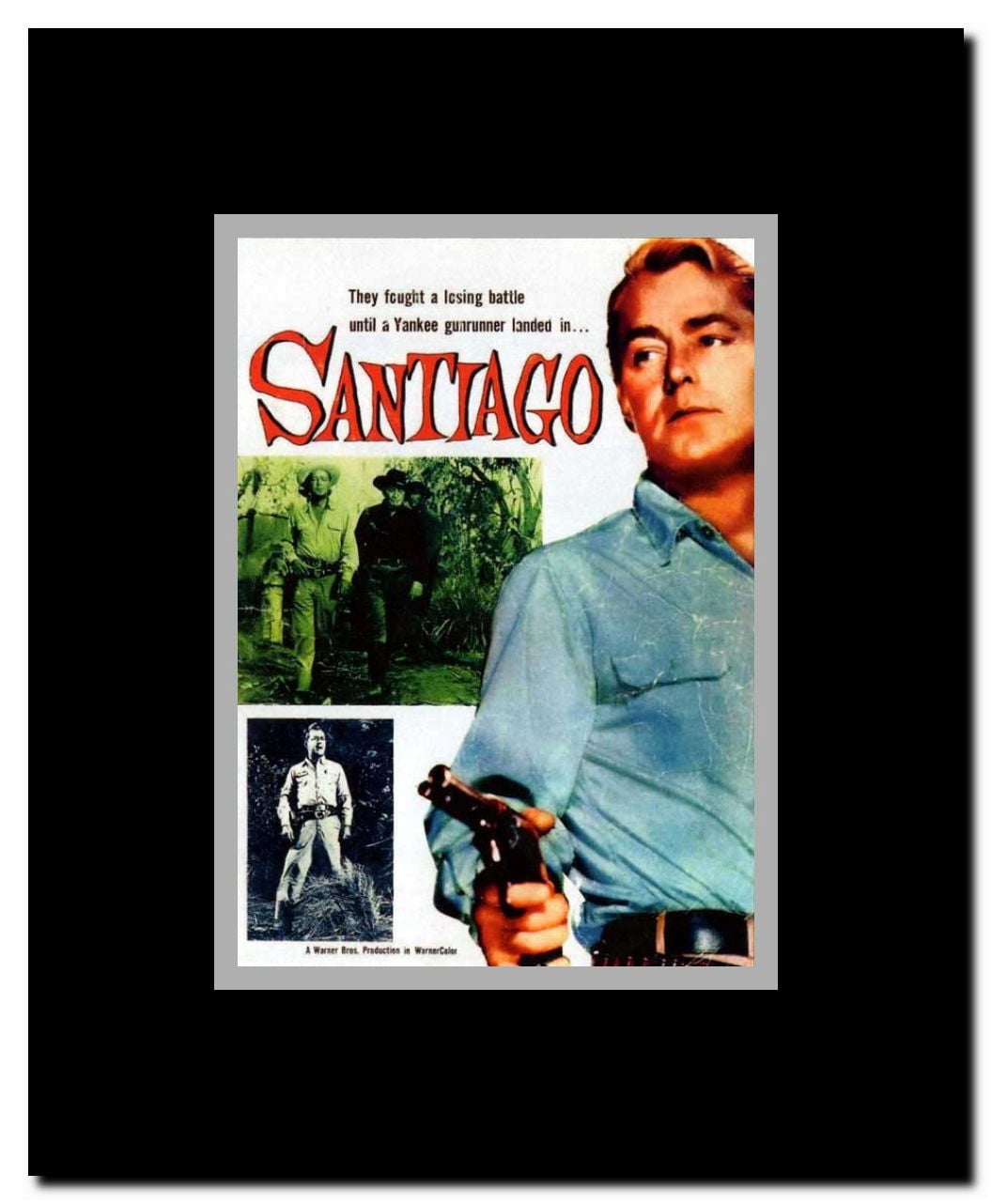 Santiago Framed Movie Poster