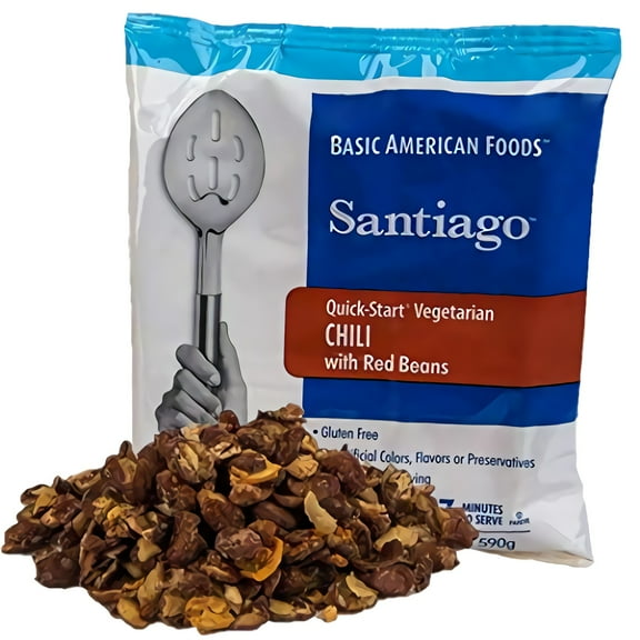 Santiago QUICK-START Vegetarian Chili w/Red Beans, 20.8 oz.