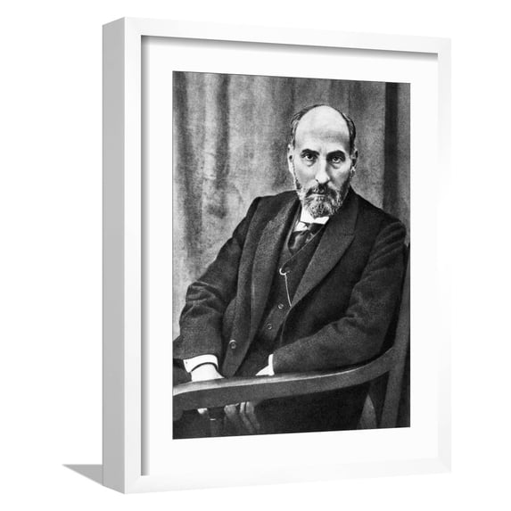 Art.com Santiago Ramon Y Cajal, Histologist Photographic Print by Science Photo Library, White Frame Wall Art, 17" x 21"
