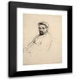 thumbnail image 1 of Santiago Rusiñol 14x18 Black Modern Framed Museum Art Print Titled - Portrait of a Man (1895-1897), 1 of 5