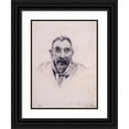 thumbnail image 1 of Santiago Rusiñol 15x18 Black Ornate Wood Framed Double Matted Museum Art Print Titled - Portrait of a Man (1890-1895), 1 of 5