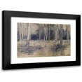 thumbnail image 1 of Santiago Rusiñol 18x13 Black Modern Framed Museum Art Print Titled - Grove (1880-1885), 1 of 5