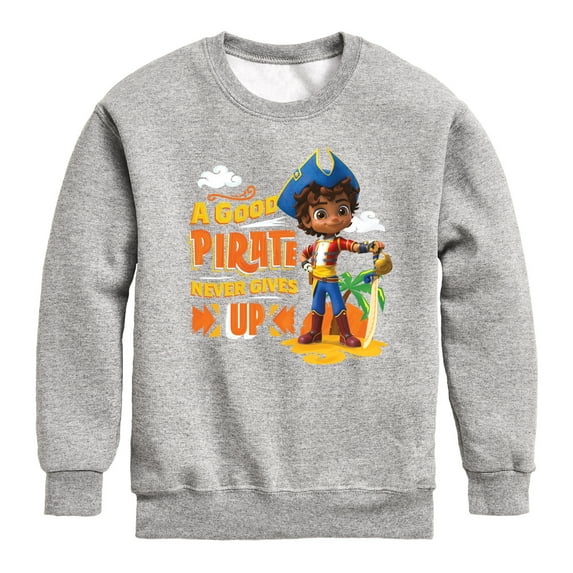 Santiago of The Sea - A Good Pirate - Toddler And Youth Crewneck Fleece Sweatshirt