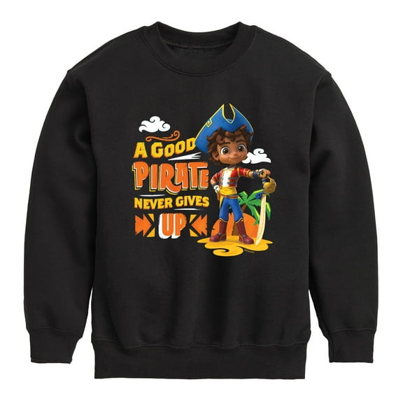 Santiago of The Sea - A Good Pirate - Toddler And Youth Crewneck Fleece Sweatshirt