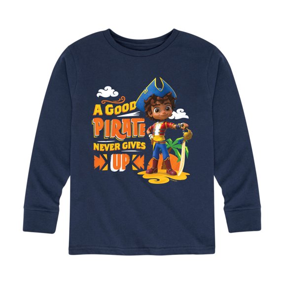 Santiago of The Sea - A Good Pirate - Toddler And Youth Long Sleeve Graphic T-Shirt
