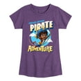 thumbnail image 1 of Santiago of The Sea - Another Awesome Pirate Adventure - Toddler And Youth Girls Short Sleeve Graphic T-Shirt, 1 of 5