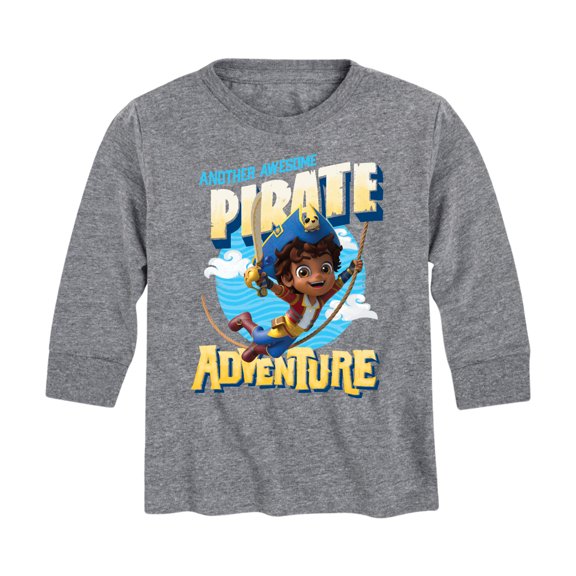 Santiago of The Sea - Another Awesome Pirate Adventure - Toddler And Youth Long Sleeve Graphic T-Shirt