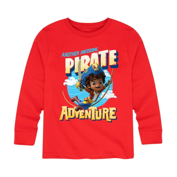 Santiago of The Sea - Another Awesome Pirate Adventure - Toddler And Youth Long Sleeve Graphic T-Shirt