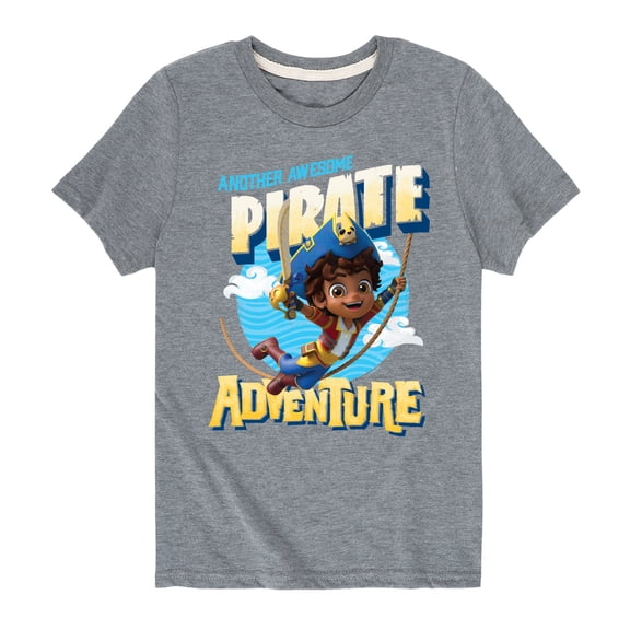 Santiago of The Sea - Another Awesome Pirate Adventure - Toddler And Youth Short Sleeve Graphic T-Shirt