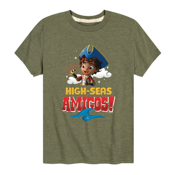 Santiago of The Sea - Bff Of The Sea - Toddler And Youth Short Sleeve Graphic T-Shirt