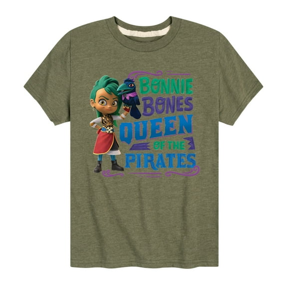 Santiago of The Sea - Bonnie Bones Queen - Toddler And Youth Short Sleeve Graphic T-Shirt
