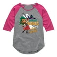 thumbnail image 1 of Santiago of The Sea - Bonnie Bones Swabs - Toddler And Youth Girls Raglan Graphic T-Shirt, 1 of 4
