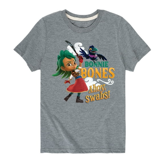 Santiago of The Sea - Bonnie Bones Swabs - Toddler And Youth Short Sleeve Graphic T-Shirt