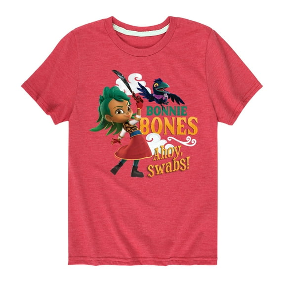 Santiago of The Sea - Bonnie Bones Swabs - Toddler And Youth Short Sleeve Graphic T-Shirt