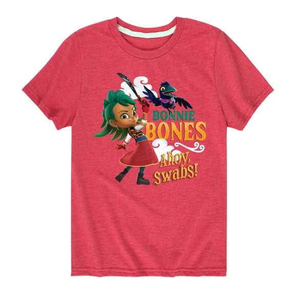 Santiago of The Sea - Bonnie Bones Swabs - Toddler And Youth Short Sleeve Graphic T-Shirt