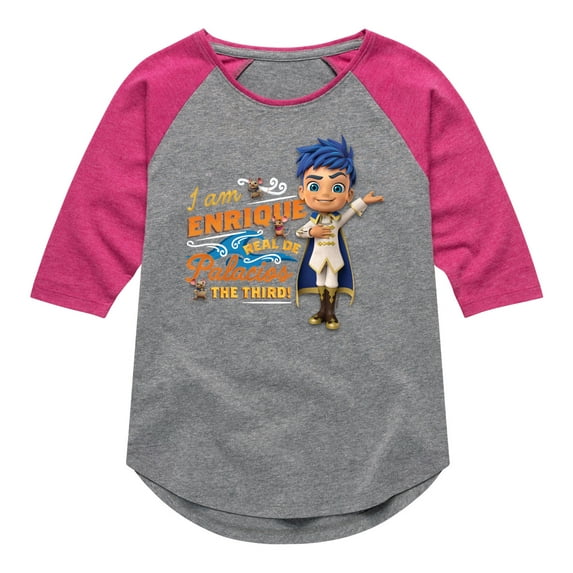 Santiago of The Sea - Enrique Palacios - Toddler And Youth Girls Raglan Graphic T-Shirt