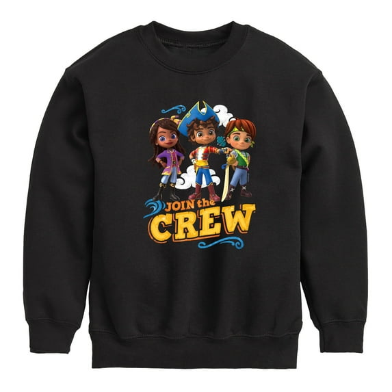 Santiago of The Sea - Join The Crew - Toddler And Youth Crewneck Fleece Sweatshirt