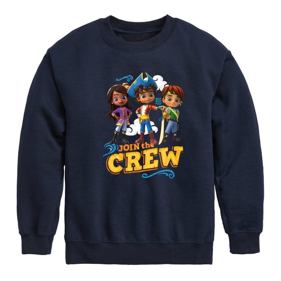 Santiago of The Sea - Join The Crew - Toddler And Youth Crewneck Fleece Sweatshirt