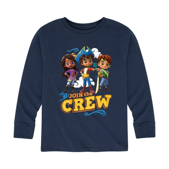 Santiago of The Sea - Join The Crew - Toddler And Youth Long Sleeve Graphic T-Shirt