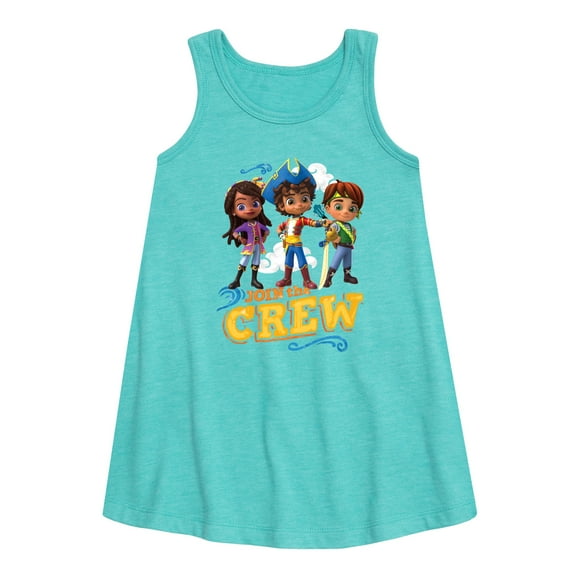 Santiago of The Sea - Join The Crew - Toddler and Youth Girls A-line Dress
