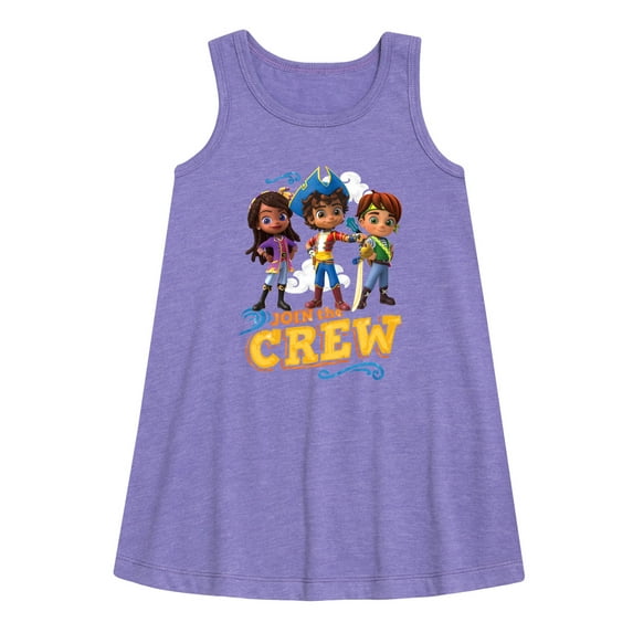 Santiago of The Sea - Join The Crew - Toddler and Youth Girls A-line Dress